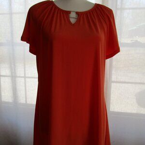 C Est. 1946 Orange Ladies blouse Size small NWT